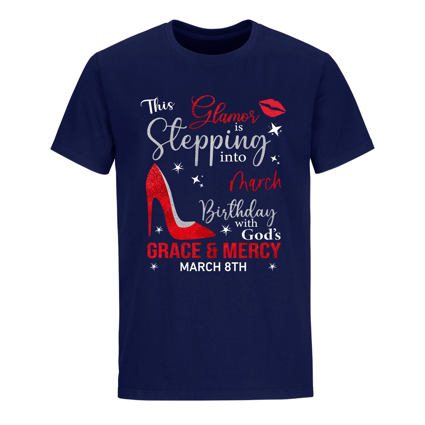 GLAMOUR MARCH 8TH UNISEX SHIRT