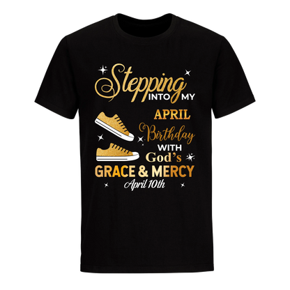 GODS GRACE APRIL 10TH UNISEX SHIRT