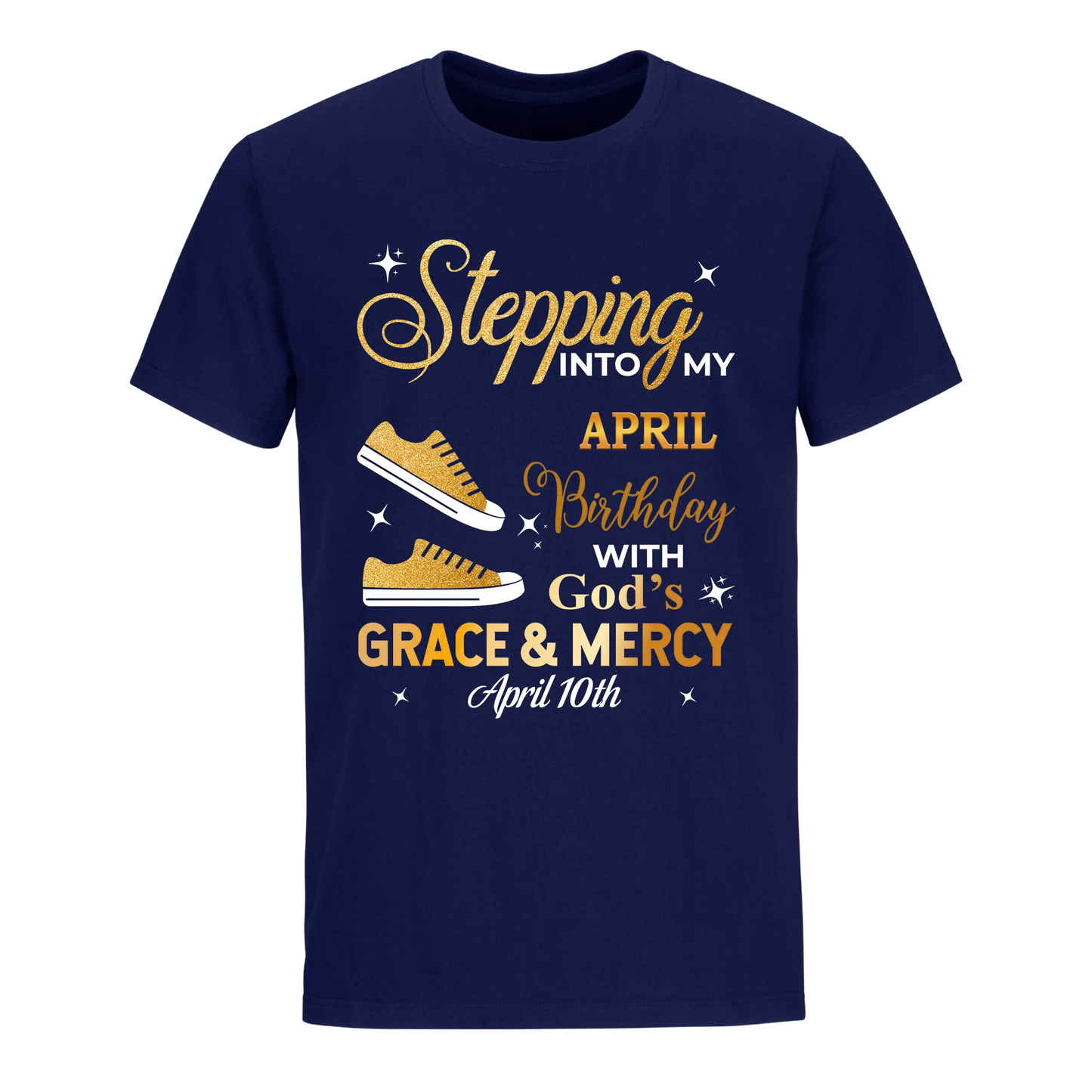 GODS GRACE APRIL 10TH UNISEX SHIRT