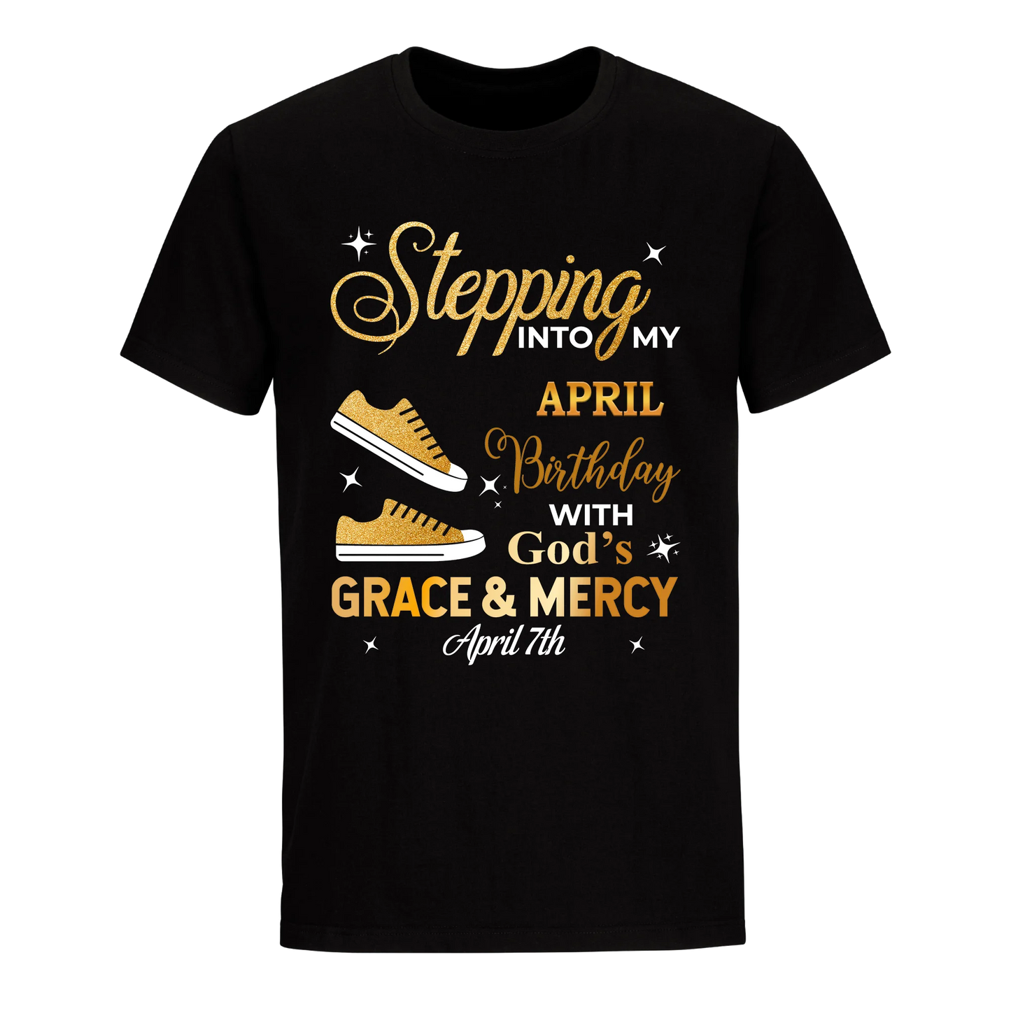 GODS GRACE APRIL 7TH UNISEX SHIRT