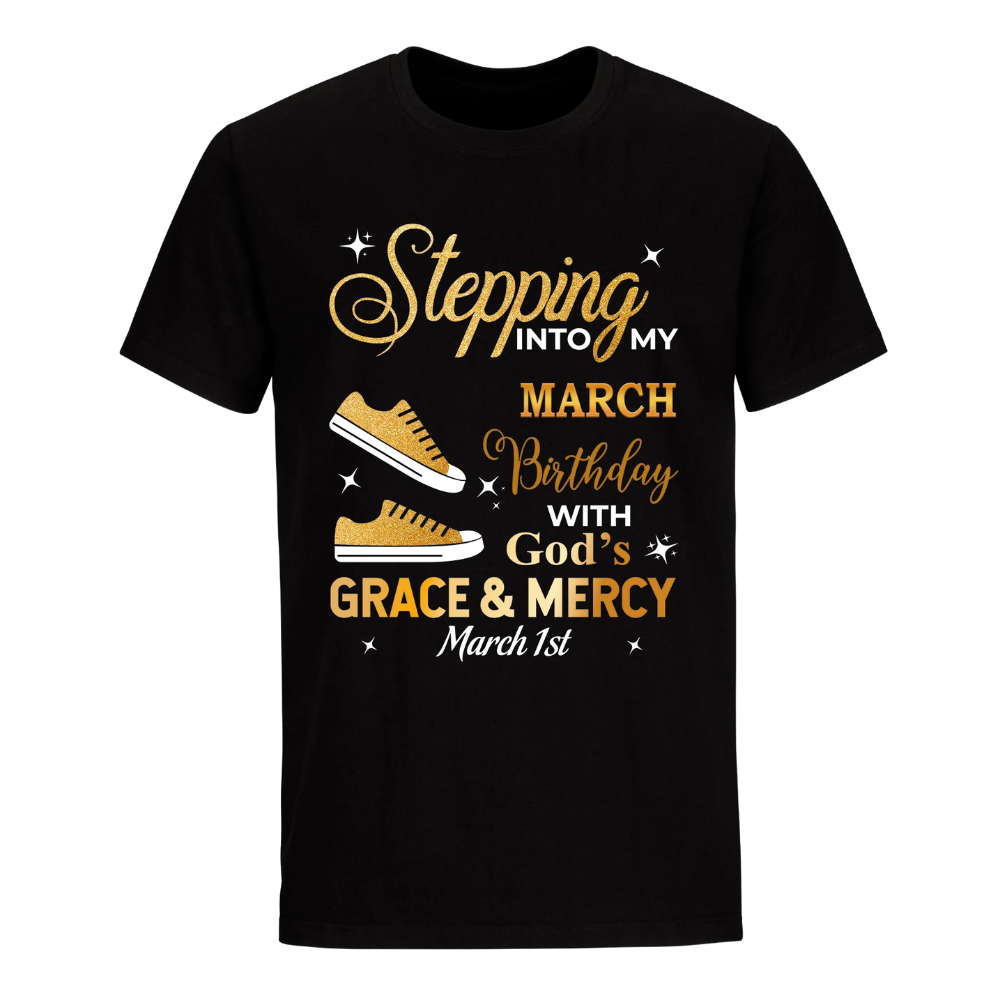 GODS GRACE MARCH 1ST UNISEX SHIRT