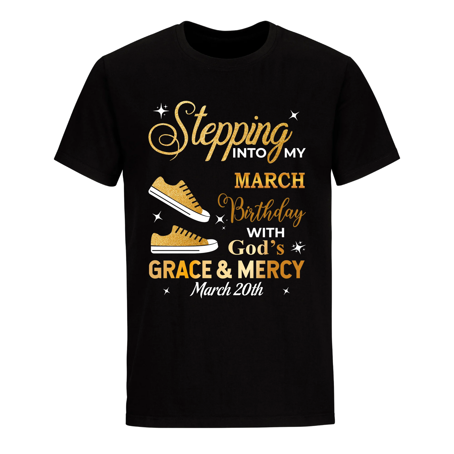 GODS GRACE MARCH 20TH UNISEX SHIRT