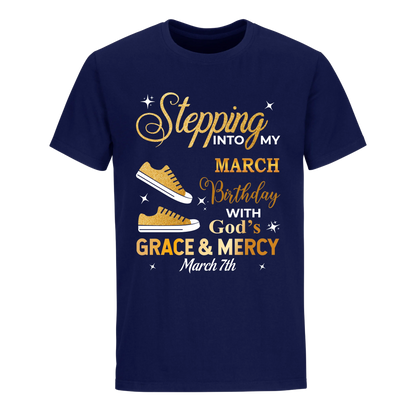 GODS GRACE MARCH 7TH UNISEX SHIRT