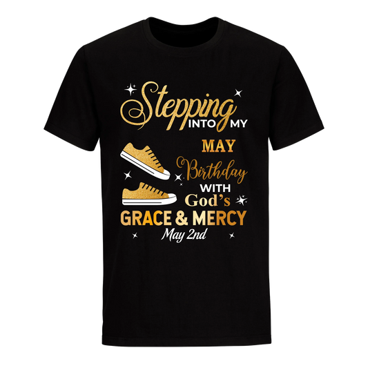 GODS GRACE MAY 2ND UNISEX SHIRT