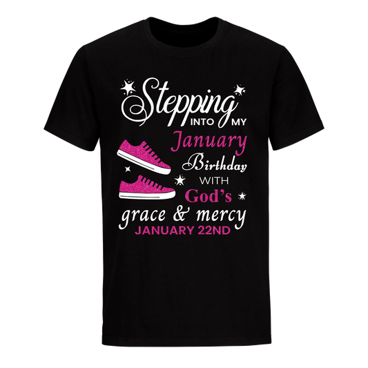 GOD'S GRACE PINK JANUARY 22ND UNISEX SHIRT