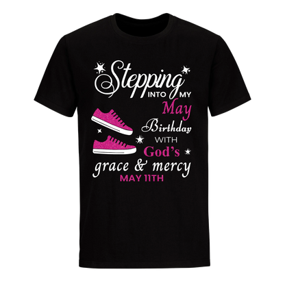 GOD'S GRACE PINK MAY 11TH UNISEX SHIRT