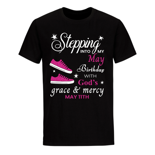 GOD'S GRACE PINK MAY 11TH UNISEX SHIRT