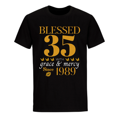 GOLDEN BLESSED 35 1989 UNISEX SHIRT