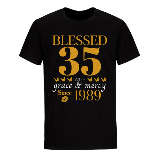 GOLDEN BLESSED 35TH 1989 UNISEX SHIRT