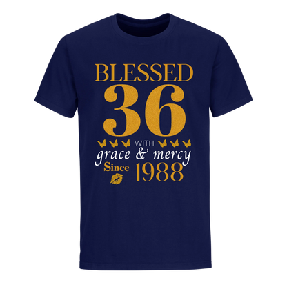 GOLDEN BLESSED 36TH 1988 UNISEX SHIRT