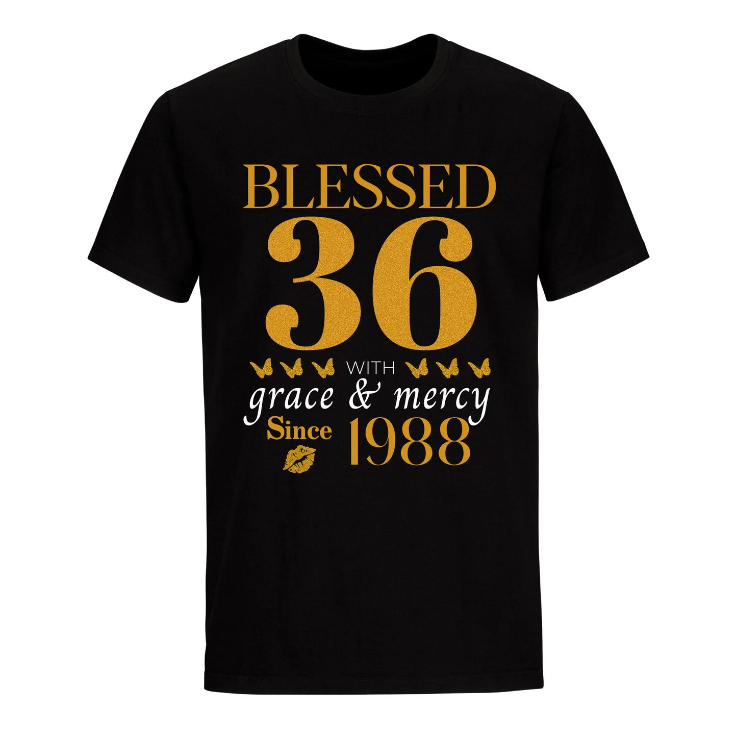 GOLDEN BLESSED 36TH 1988 UNISEX SHIRT