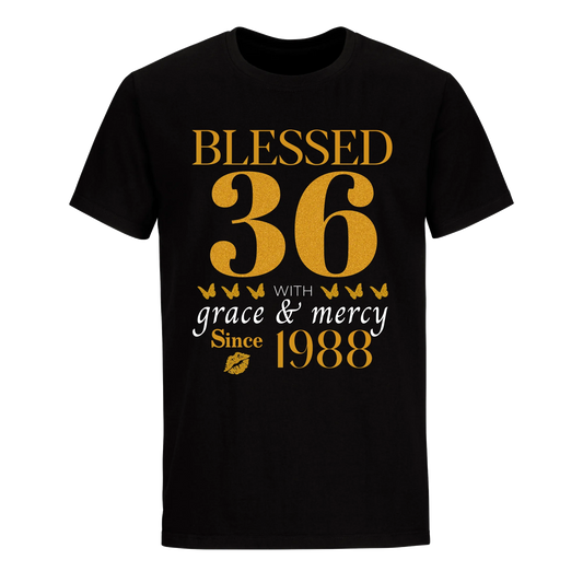 GOLDEN BLESSED 36TH 1988 UNISEX SHIRT