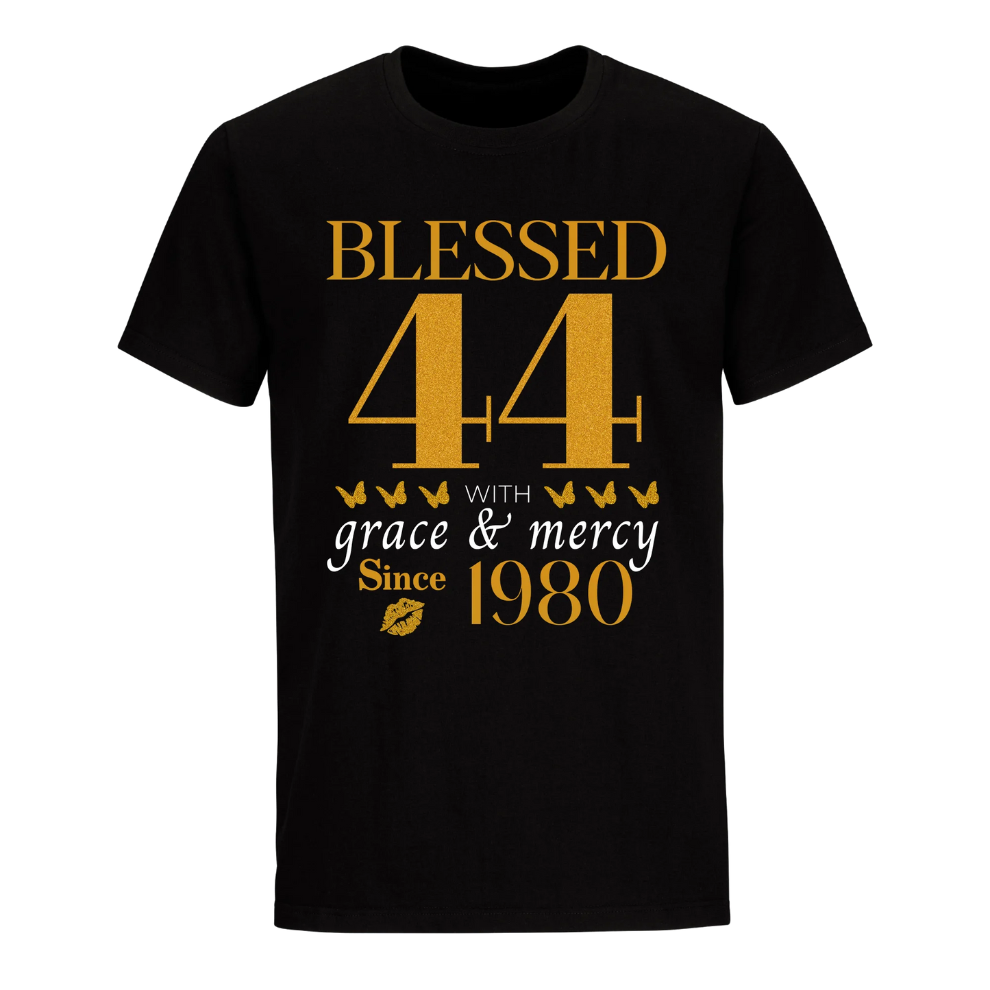 GOLDEN BLESSED 44TH 1980 UNISEX SHIRT