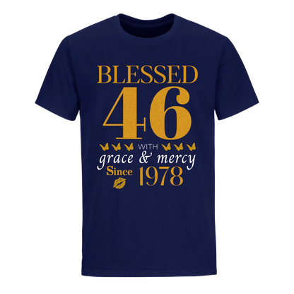 GOLDEN BLESSED 46TH 1978 UNISEX SHIRT