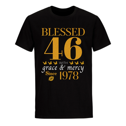 GOLDEN BLESSED 46TH 1978 UNISEX SHIRT