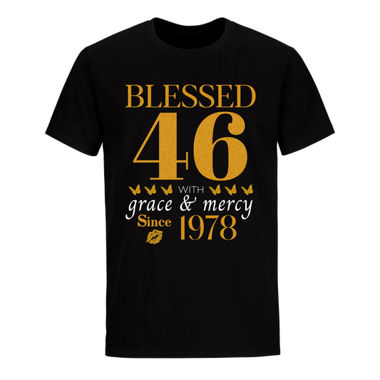 GOLDEN BLESSED 46TH 1978 UNISEX SHIRT