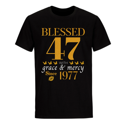 GOLDEN BLESSED 47 1977 UNISEX SHIRT