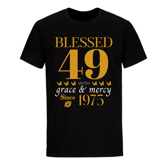 GOLDEN BLESSED 49TH 1975 UNISEX SHIRT