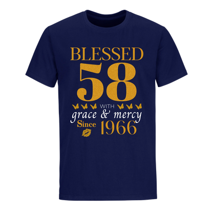 GOLDEN BLESSED 58TH 1966 UNISEX SHIRT