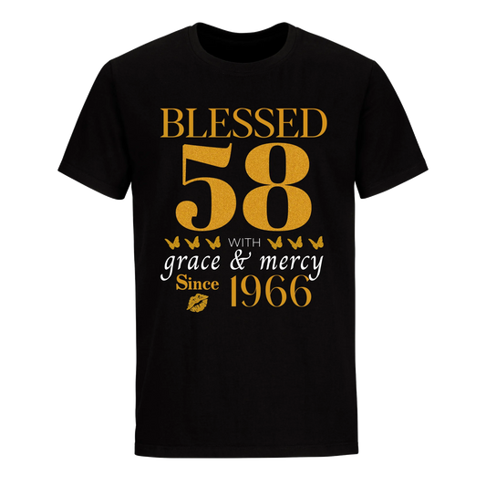 GOLDEN BLESSED 58TH 1966 UNISEX SHIRT