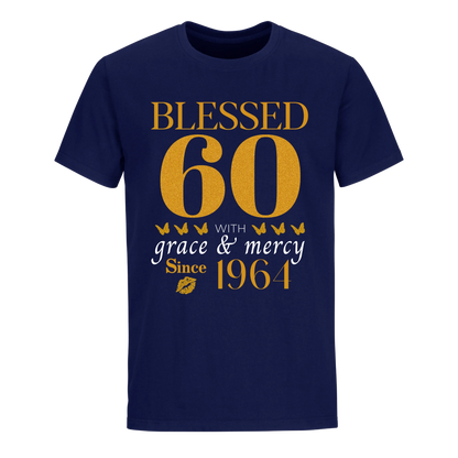 GOLDEN BLESSED 60TH 1964 UNISEX SHIRT