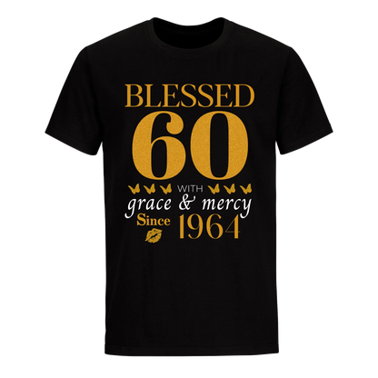 GOLDEN BLESSED 60TH 1964 UNISEX SHIRT