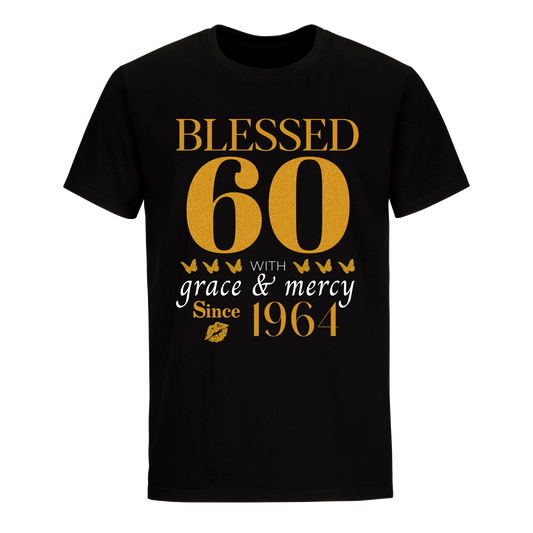 GOLDEN BLESSED 60TH 1964 UNISEX SHIRT