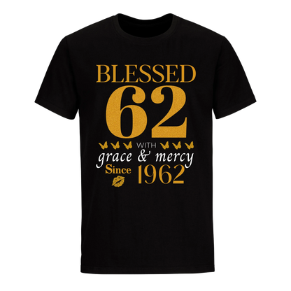 GOLDEN BLESSED 62ND 1962 UNISEX SHIRT