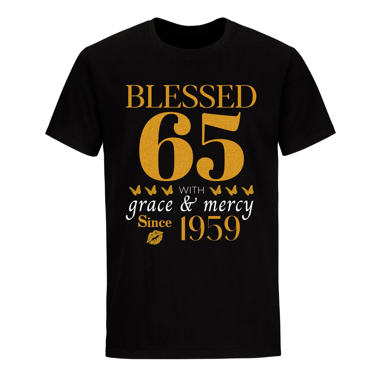 GOLDEN BLESSED 65TH 1959 UNISEX SHIRT