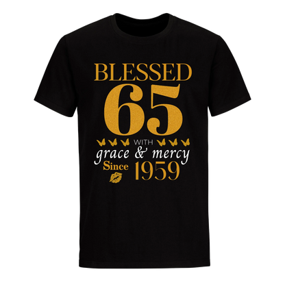 GOLDEN BLESSED 65TH 1959 UNISEX SHIRT