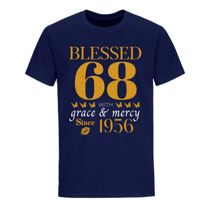 GOLDEN BLESSED 68TH 1956 UNISEX SHIRT