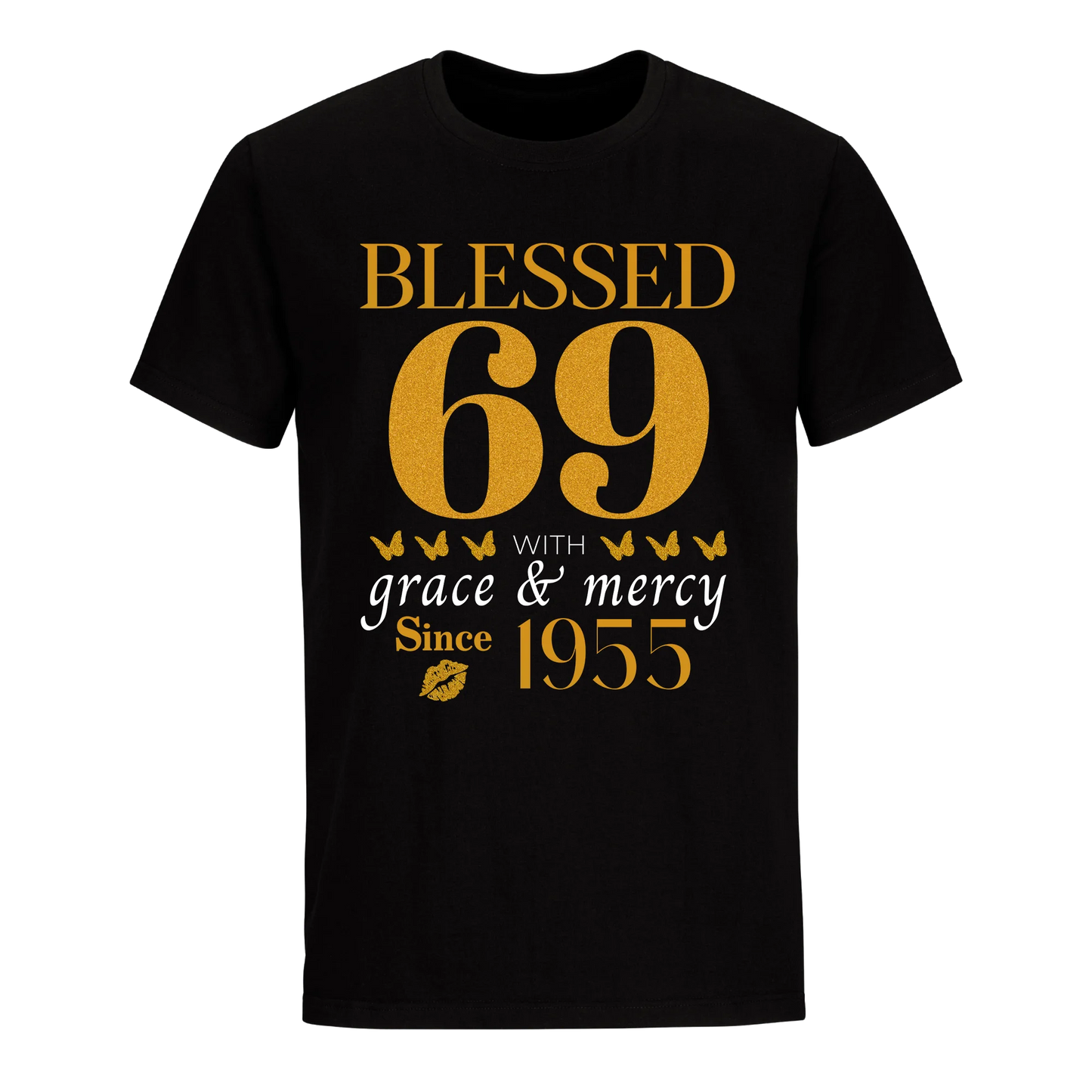 GOLDEN BLESSED 69TH 1955 UNISEX SHIRT