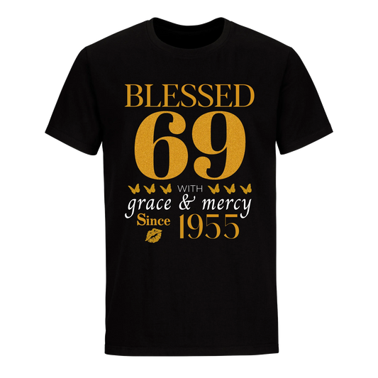 GOLDEN BLESSED 69TH 1955 UNISEX SHIRT