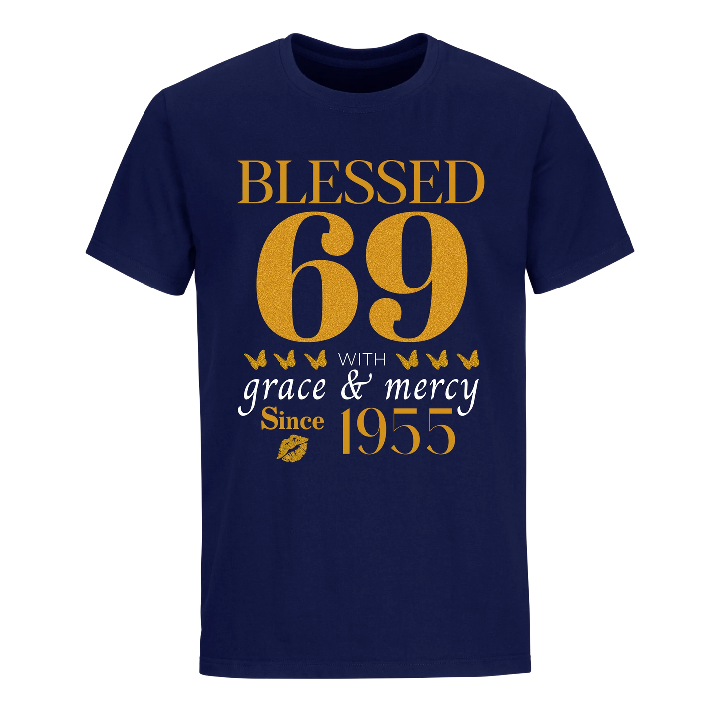 GOLDEN BLESSED 69TH 1955 UNISEX SHIRT