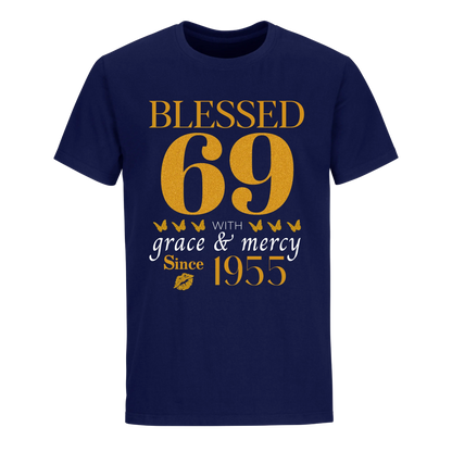 GOLDEN BLESSED 69TH 1955 UNISEX SHIRT