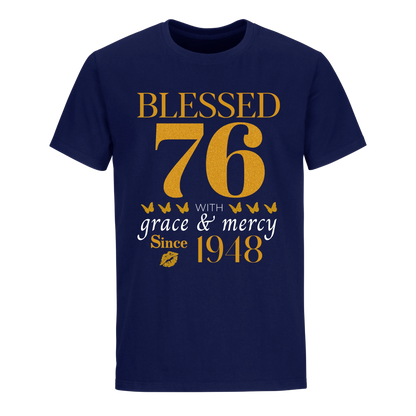 GOLDEN BLESSED 76TH 1948 UNISEX SHIRT