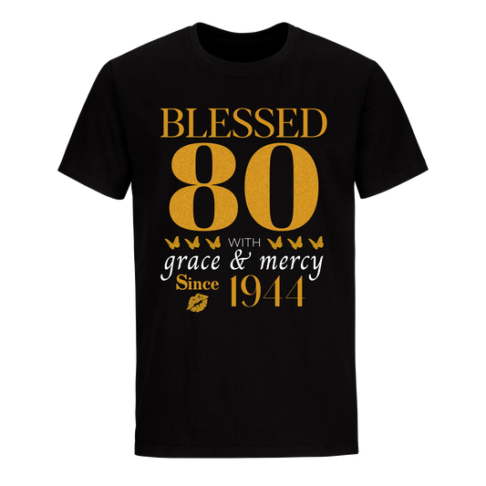 GOLDEN BLESSED 80TH 1944 UNISEX SHIRT