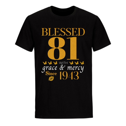 GOLDEN BLESSED 81ST 1943 UNISEX SHIRT