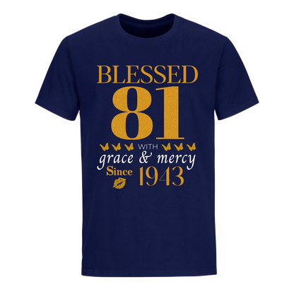 GOLDEN BLESSED 81 1943 UNISEX SHIRT