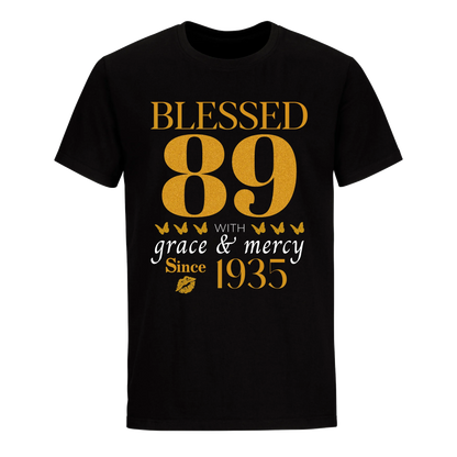 GOLDEN BLESSED 89TH 1935 UNISEX SHIRT