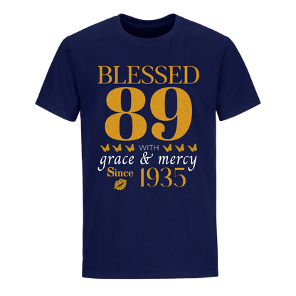 GOLDEN BLESSED 89TH 1935 UNISEX SHIRT