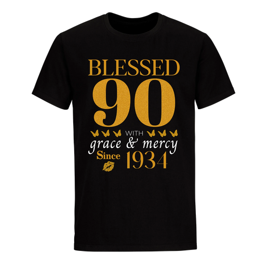 GOLDEN BLESSED 90TH 1934 UNISEX SHIRT