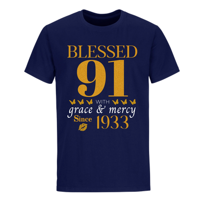 GOLDEN BLESSED 91ST 1933 UNISEX SHIRT