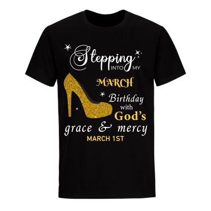 GRACE MARCH 1ST UNISEX SHIRT