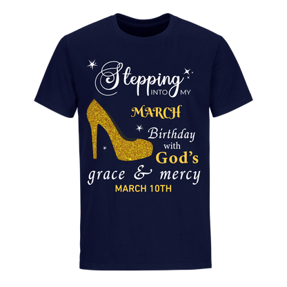 GRACE MARCH 10TH UNISEX SHIRT