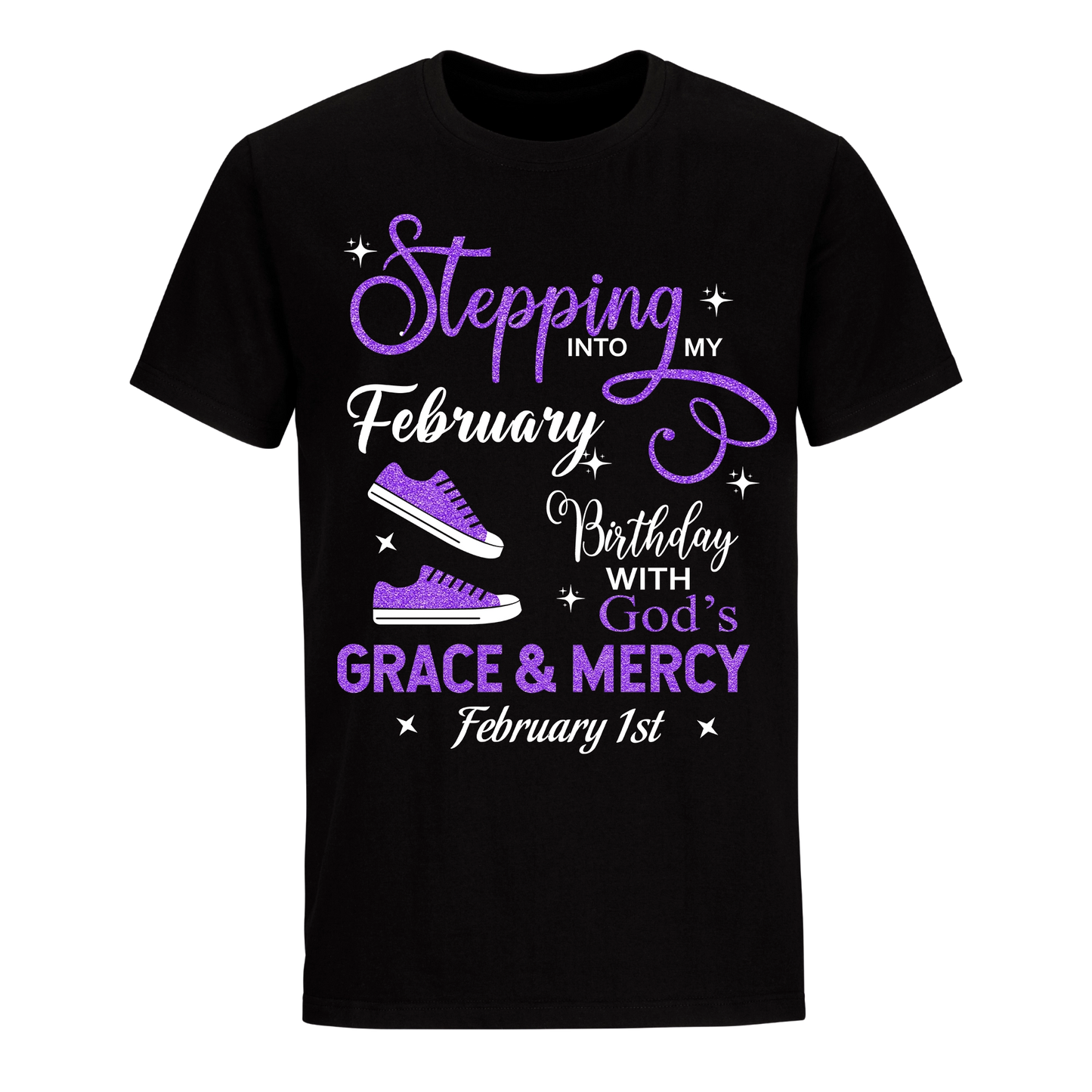 GRACE SHIRT FEBRUARY 1ST UNISEX SHIRT