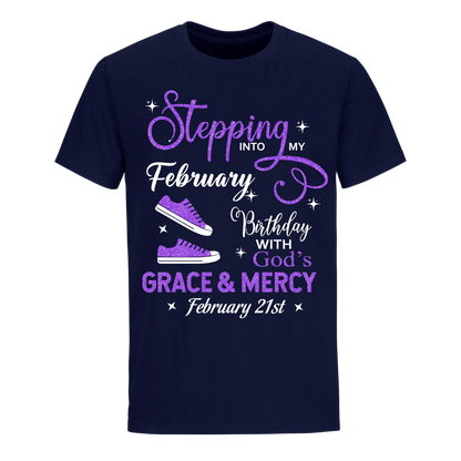 GRACE SHIRT FEBRUARY 21ST UNISEX SHIRT