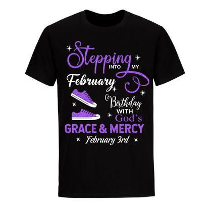 GRACE SHIRT FEBRUARY 3RD UNISEX SHIRT