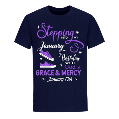 GRACE SHIRT JANUARY 13TH UNISEX SHIRT