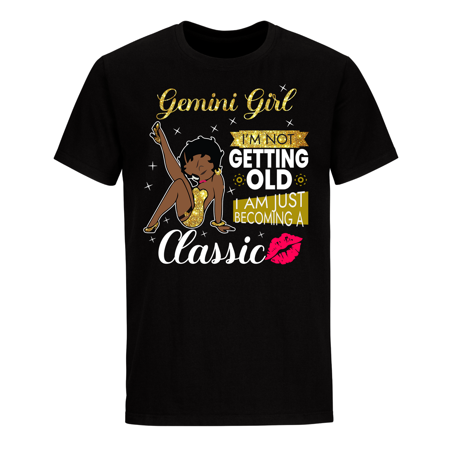 GEMINI GIRL CLASSIC GOLD SHIRT